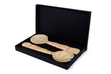 S/2 Blush Salad Servers