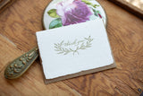 Branches Thank You Handmade Paper Letterpress Card