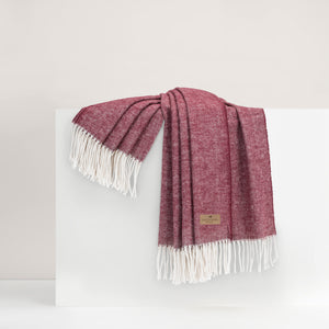 Deep Merlot Italian Throw