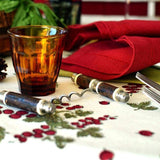 Gooseberry Red & Green | French Tablecloths