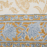 Chloe Blue & Brown Tablecloth
