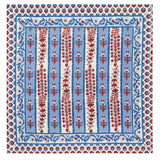 S/4 Avignon Napkins Red & Blue