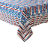 Provence Avignon Red & Blue Tablecloth
