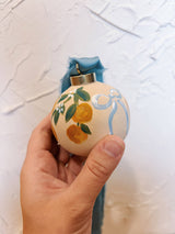 Tuscan Orange Christmas Ornament