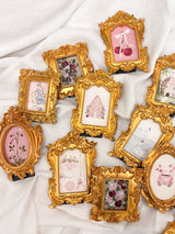 Vintage Style Love Framed Ornaments