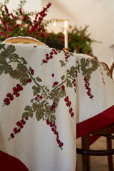 Gooseberry Red & Green | French Tablecloths