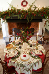 S/4 Gooseberry Red/Green Napkin