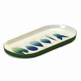 Leaves Enamel Tray