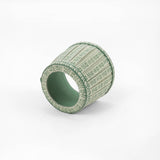 Floral Green Stripe Lampshade Cover