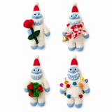 Christmas Yeti Ornament