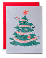 Whatever Makes You Happy Risograph Holiday Card