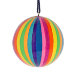Papier Mache Multicolour Bauble Ornament