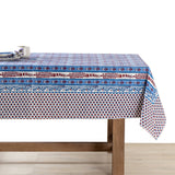 Provence Avignon Red & Blue Tablecloth