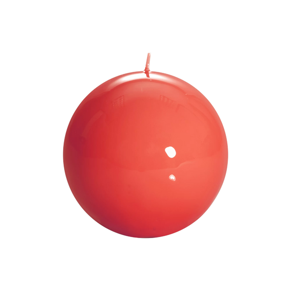 Coral Large Sphere Meloria Candle