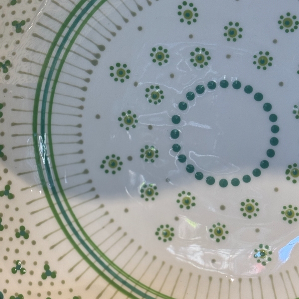 Green Round Fruit Bowl