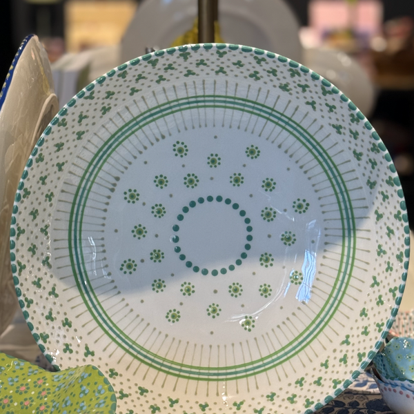 Green Round Fruit Bowl