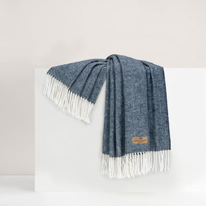 Navy Italian Throw