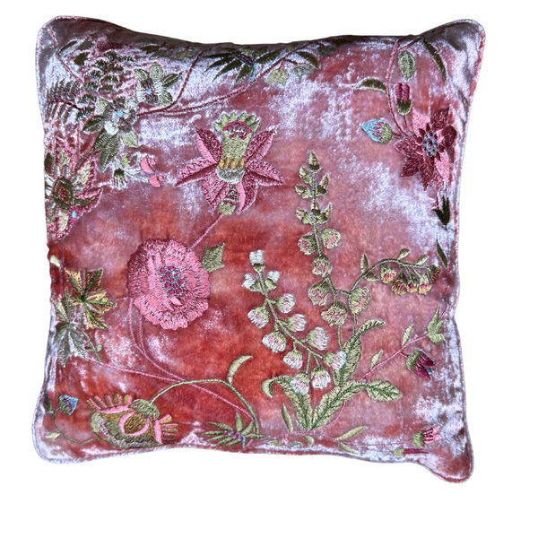 Anke Drechsel Madame Bovary Shaded Rose Cushion, 12"x12"