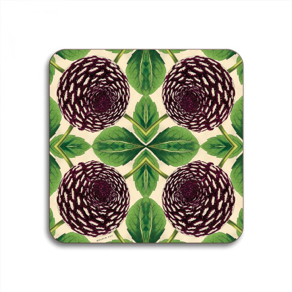 Floral Coasters S/4