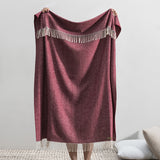 Cranberry Italian Throw