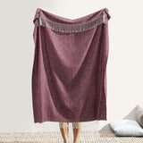 Deep Merlot Italian Throw