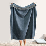 Navy Italian Throw