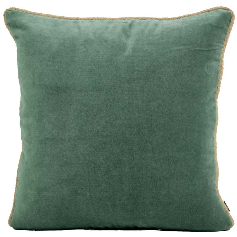 Celadon New Delhi Velvet Pillow