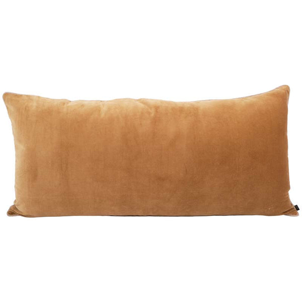 Chamois Lumbar New Delhi Velvet Pillow