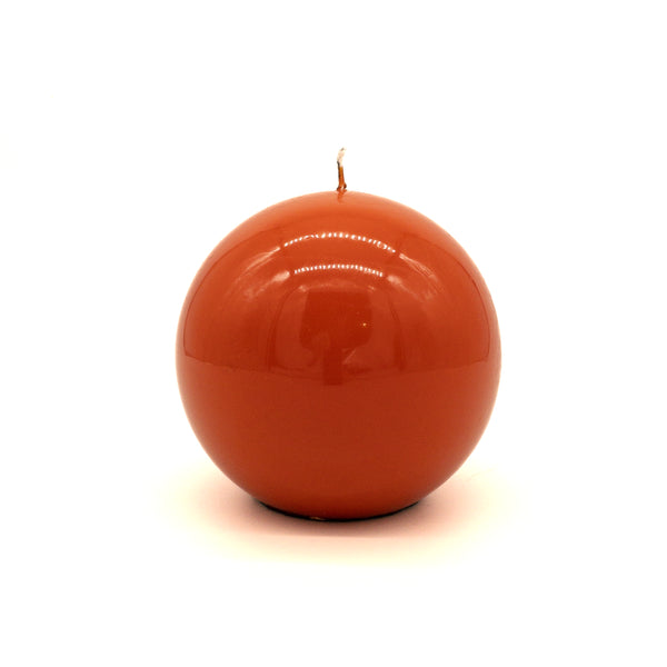 Ocher Large Sphere Meloria Candle