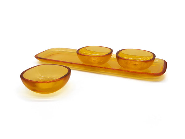 Orange Tapas Set