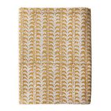 60"x110" Luxor Saffron Cotton Tablecloth