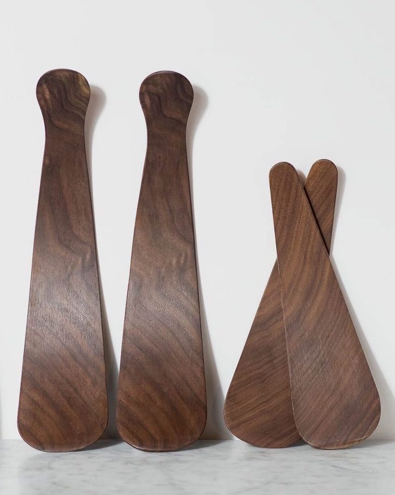 Black Walnut Salad Tossers