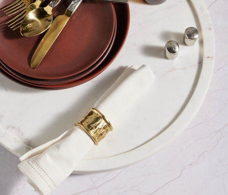 Portia Marble Lazy Susan